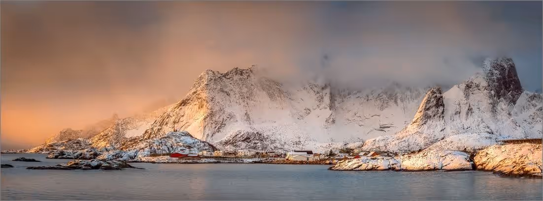 Dawn and Snow Shower
