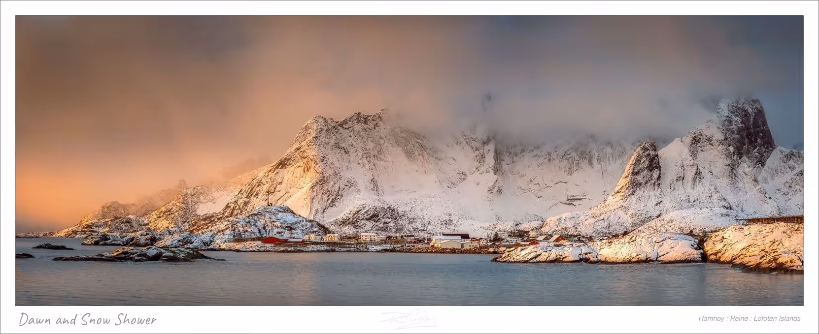 Dawn and Snow Shower