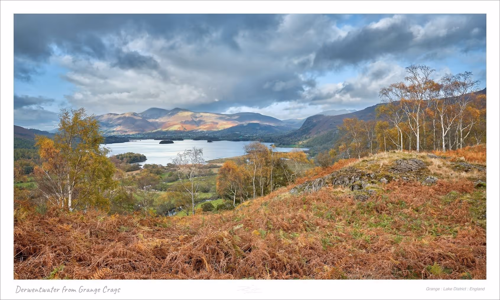 Derwentwater from Grange Crags