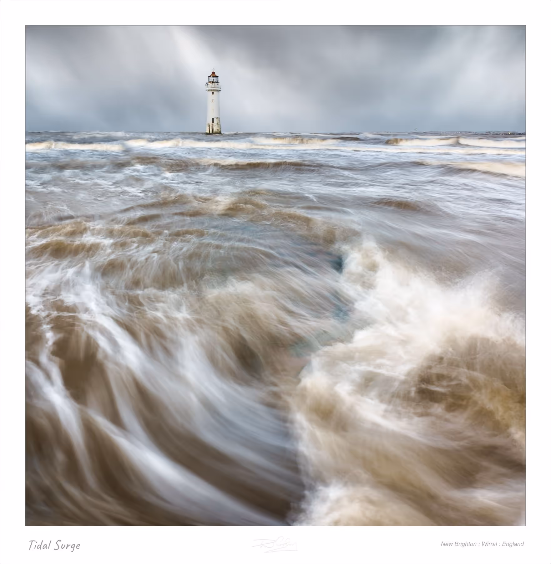 Tidal Surge — New Brighton : Wirral : England