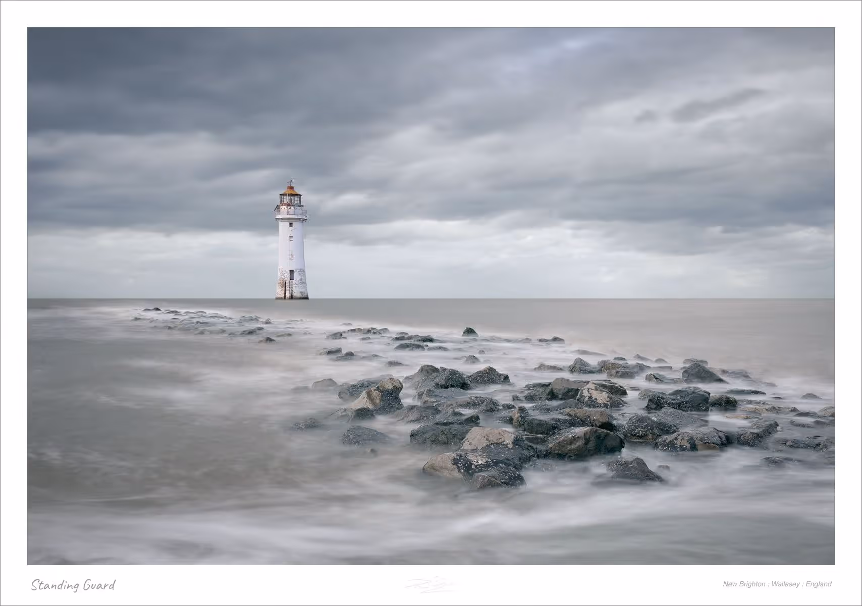 Standing Guard — New Brighton : Wallasey : England