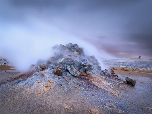 The Fumarole and the Photographer