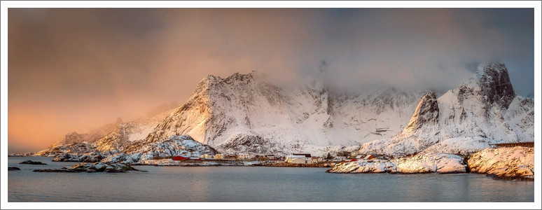Dawn and Snow Shower