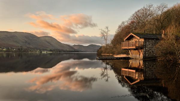 Morning Boathouse