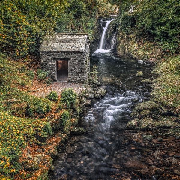 The Grot at Rydal Hall